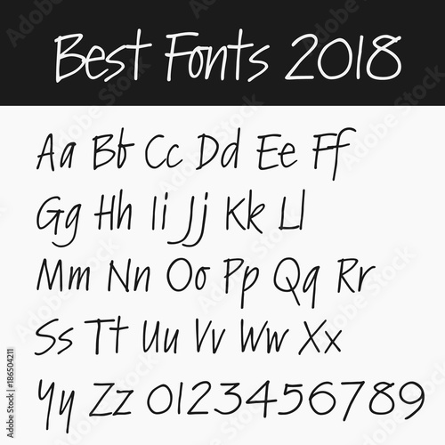 The best fonts in 2018