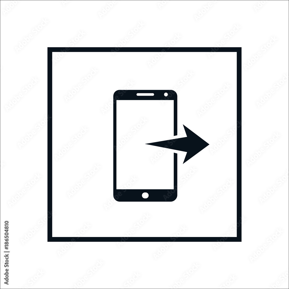 Phone icon. Vector Illustration Phone icon. Vector Illustration