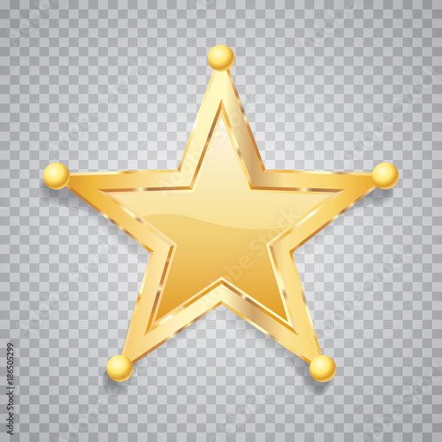 sphere gold five star