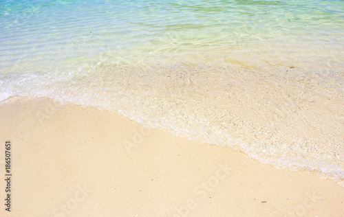 sand of beach krabi sea
