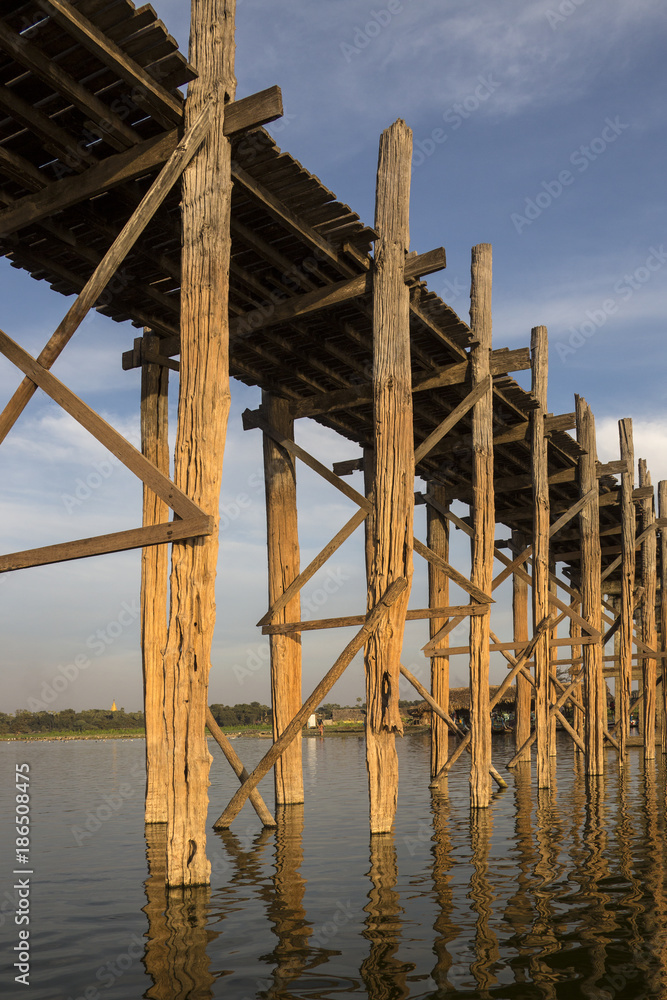 U Bein Bridge - Mandalay - Myanmar