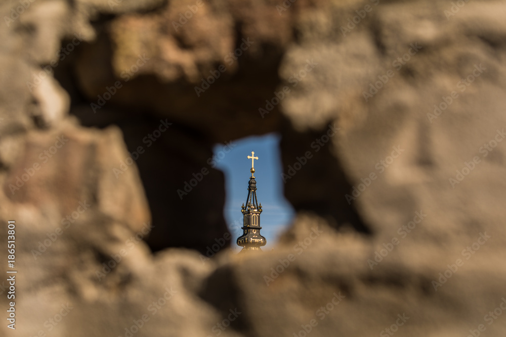 Fototapeta premium The Church of the Holy Father Nikolai, or better known as the Nikolajevska Church