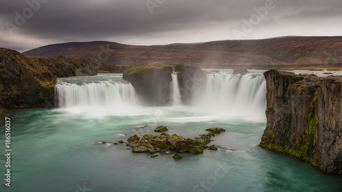 Waterfall Of The Gods in Northern Iceland  © Michael