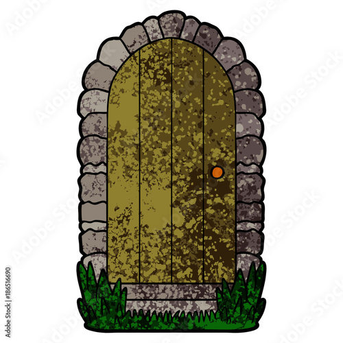 cartoon doorway
