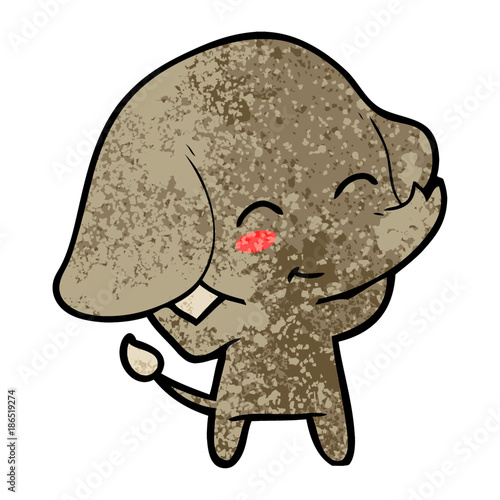 cute cartoon elephant