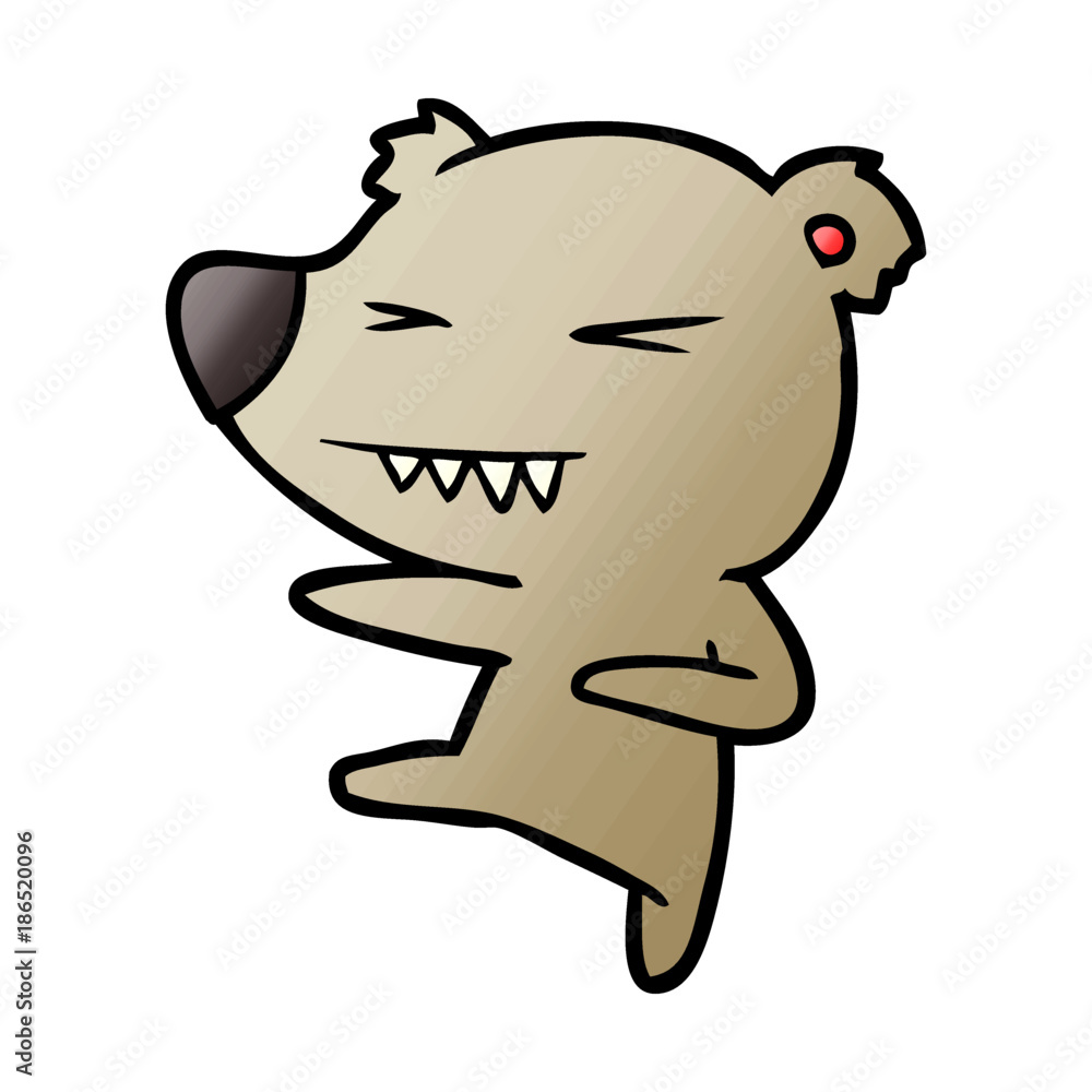 bear cartoon character bear cartoon character