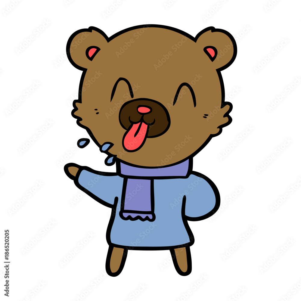 bear cartoon character bear cartoon character