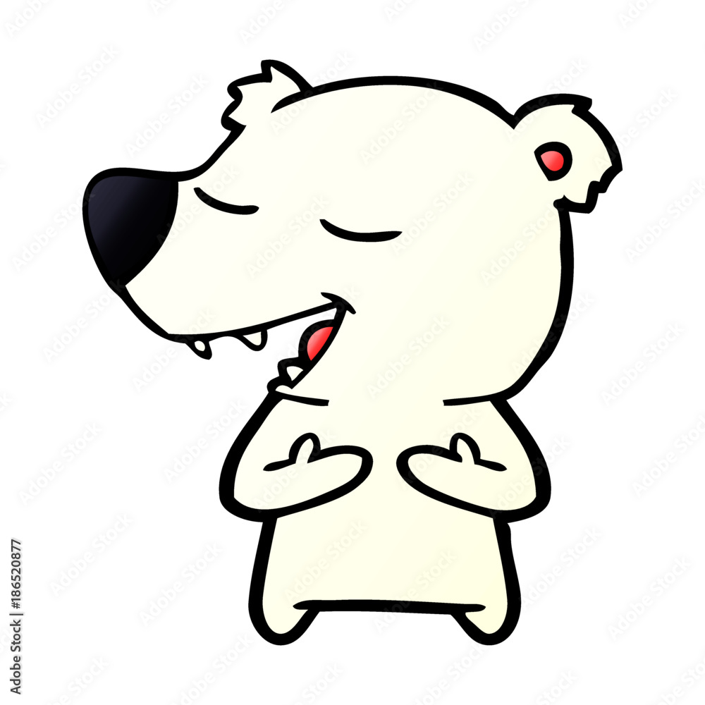 polar bear cartoon polar bear cartoon