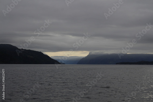 Norwegian Sea and dramatic clouds