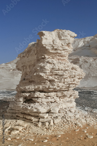 Kalksteinformation in der Sahara