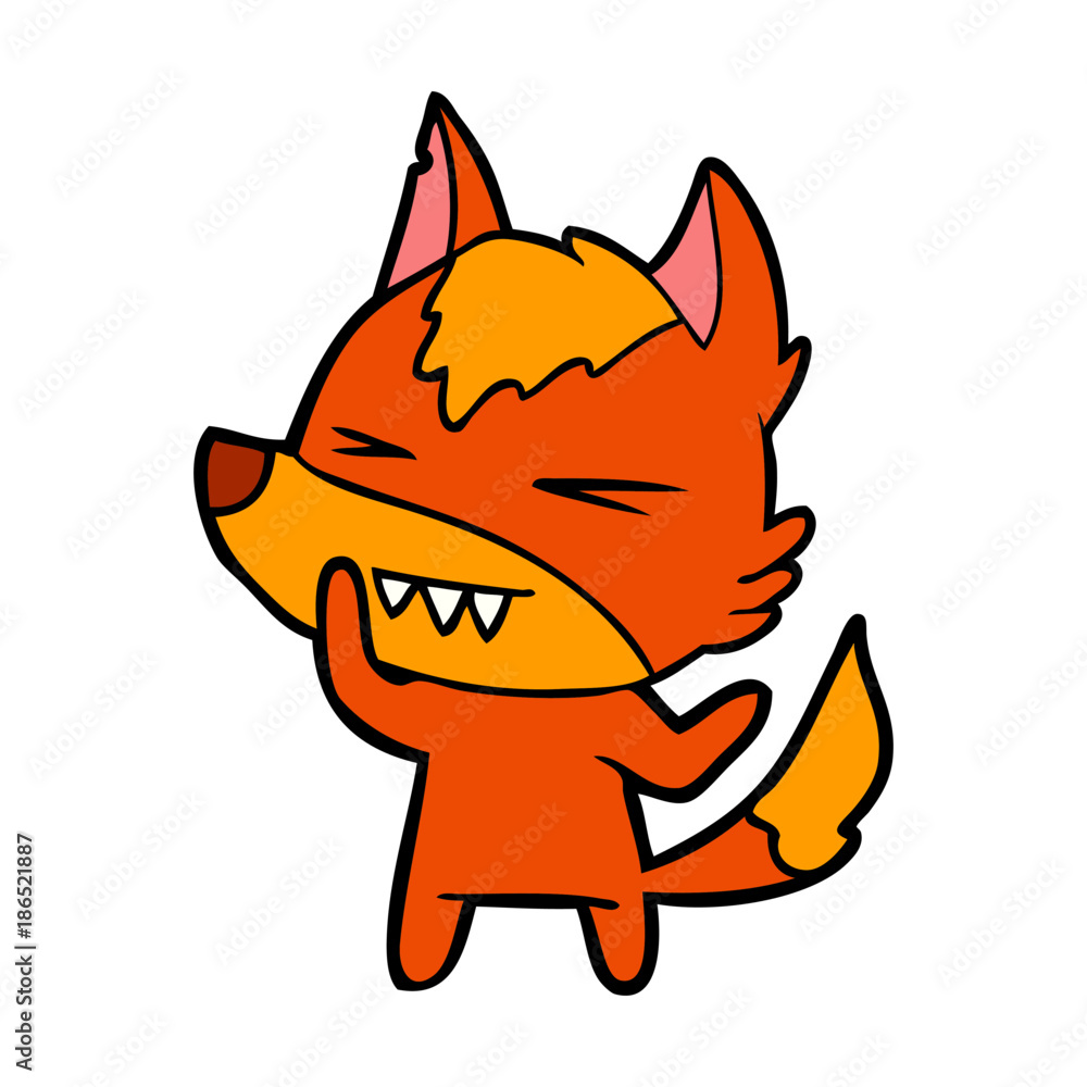 fox cartoon character