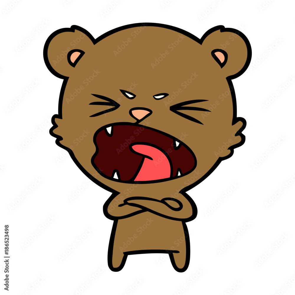 bear cartoon character bear cartoon character
