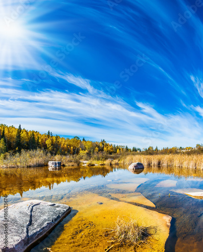 Indian summer in Manitoba photo