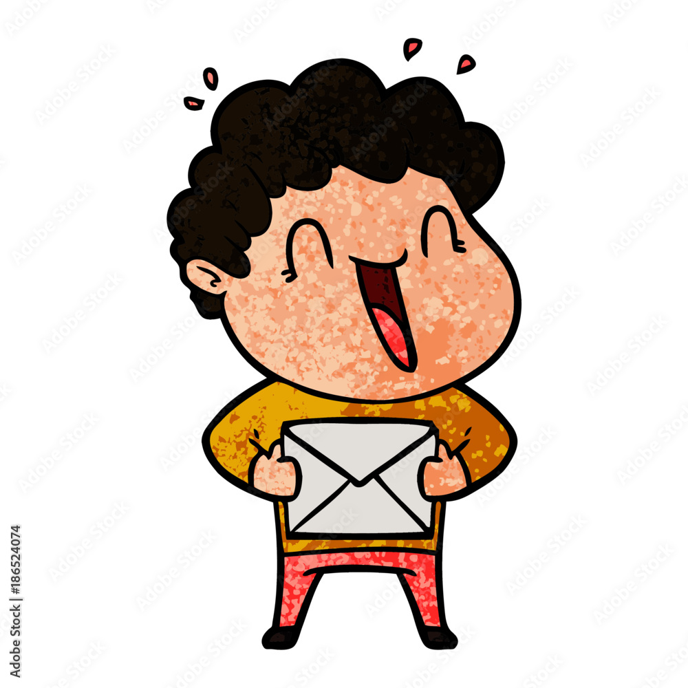 cartoon happy man cartoon happy man