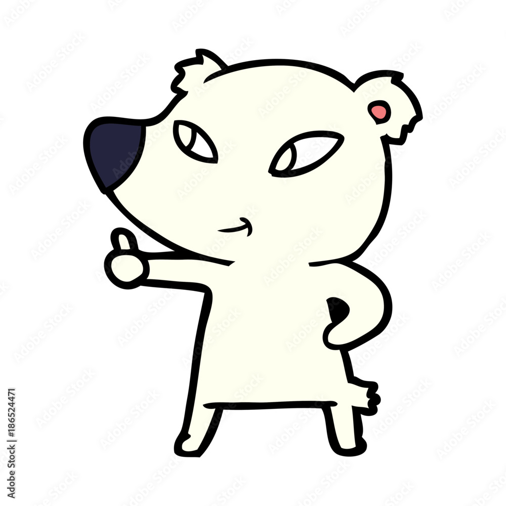 polar bear cartoon polar bear cartoon