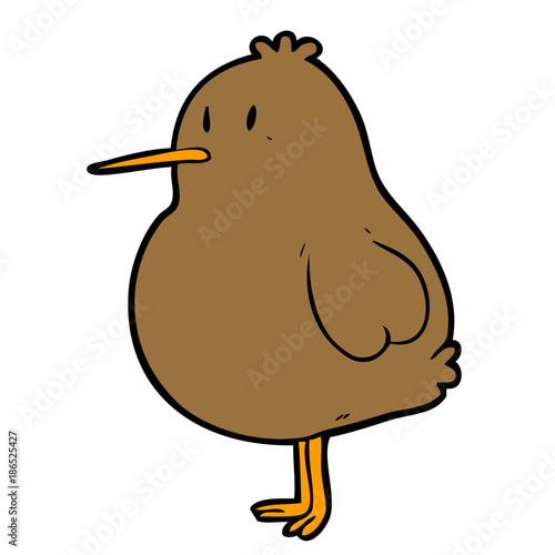 cute cartoon kiwi bird