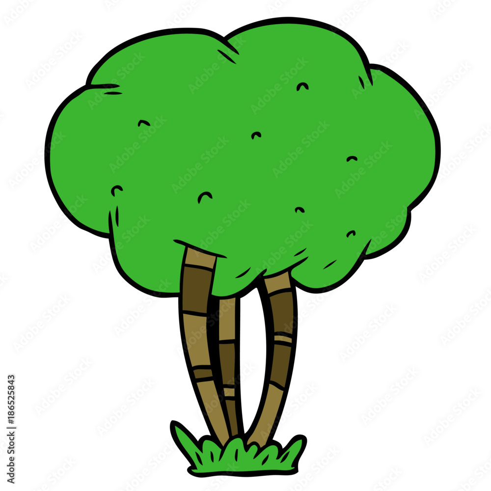 cartoon tree cartoon tree