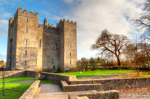 Obraz na płótnie Bunratty castle in Co. Clare, Ireland w salonie