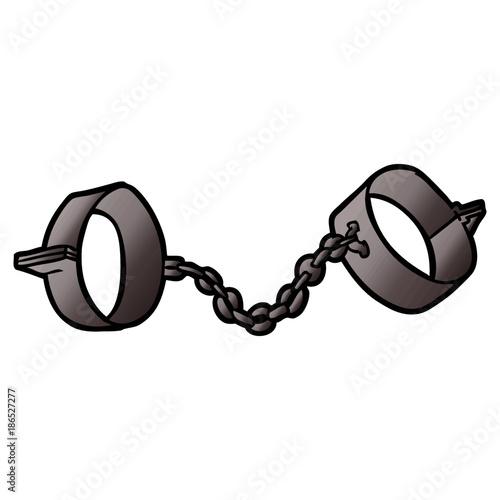 cartoon manacles