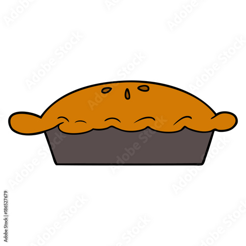 cartoon pie