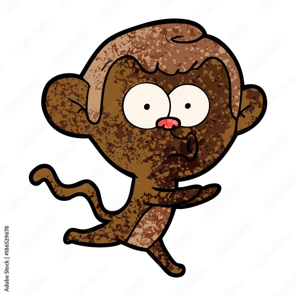 cartoon hooting monkey cartoon hooting monkey