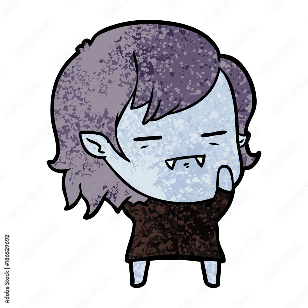 cartoon undead vampire girl cartoon undead vampire girl