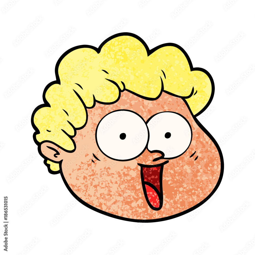 cartoon male face cartoon male face