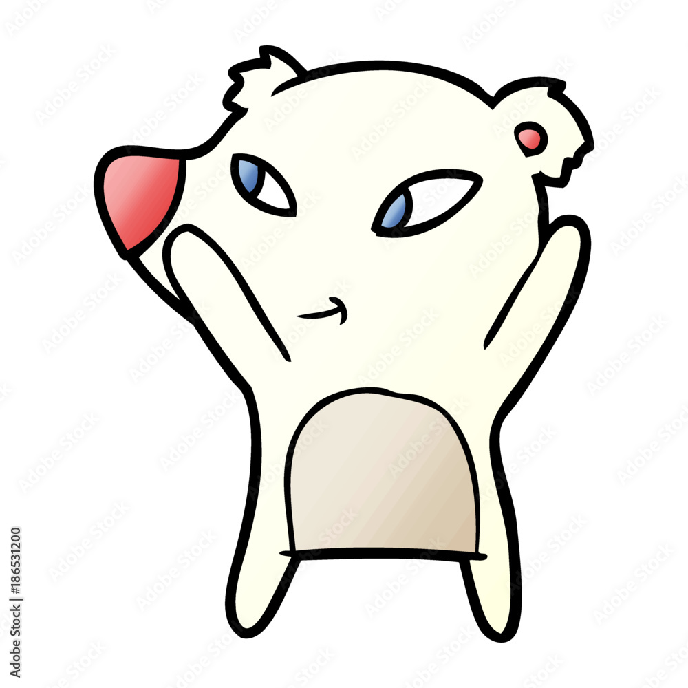 polar bear cartoon polar bear cartoon