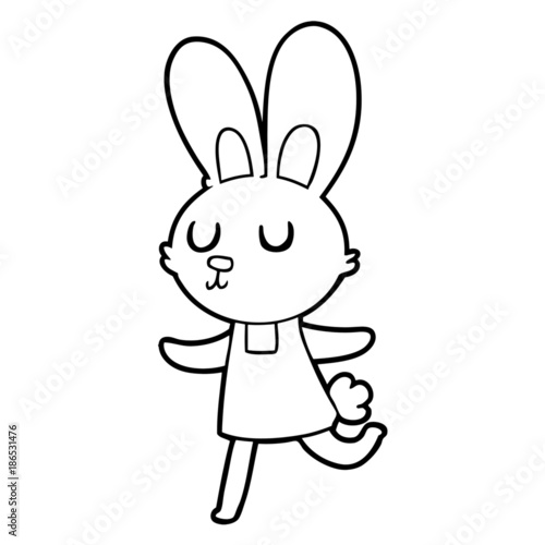 cartoon rabbit