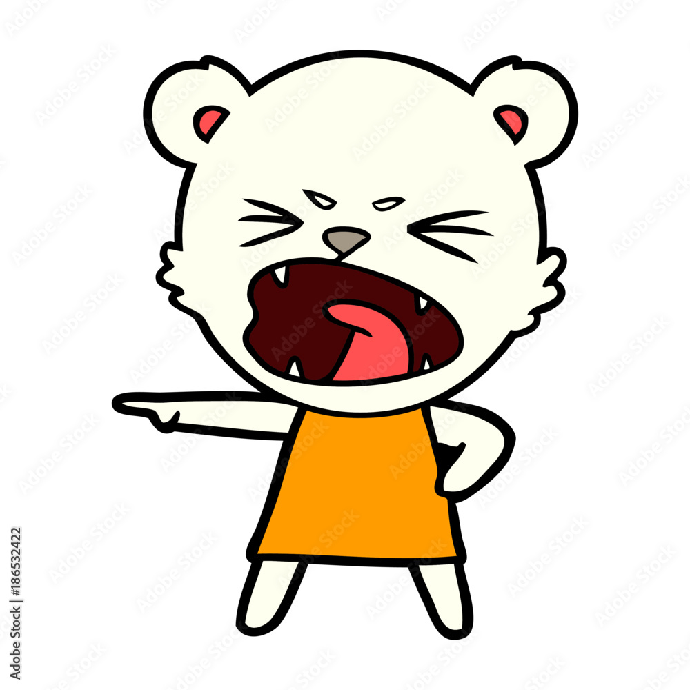 polar bear cartoon polar bear cartoon
