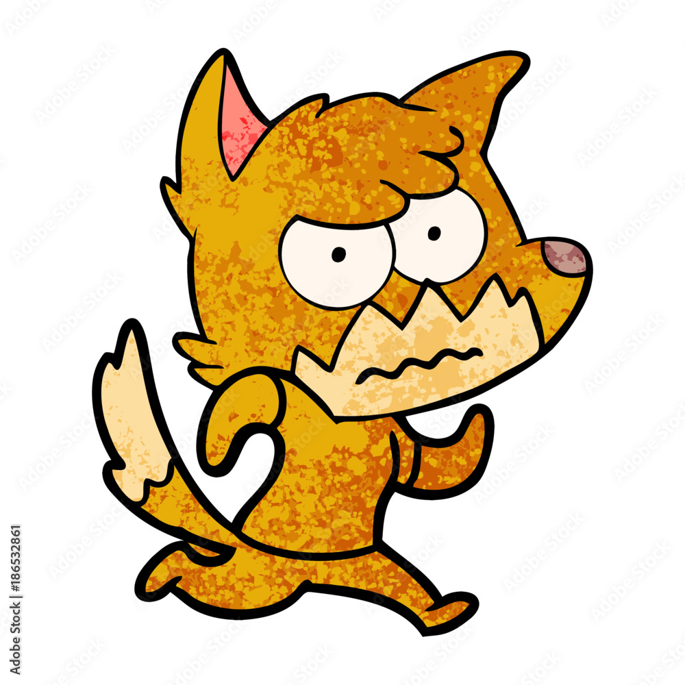 cartoon annoyed fox cartoon annoyed fox