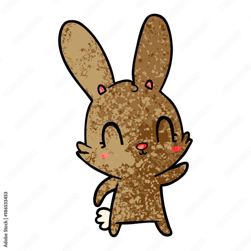 cute cartoon rabbit cute cartoon rabbit