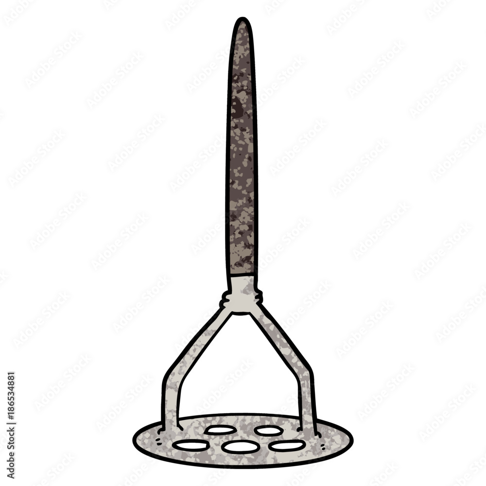 cartoon potato masher cartoon potato masher