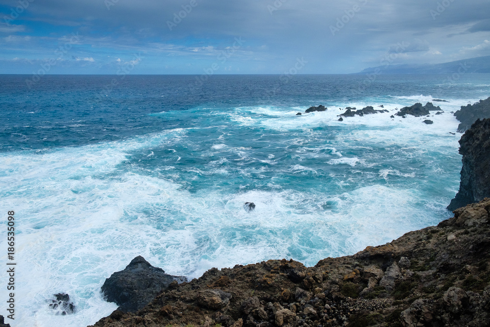 natural swimming pools on Tenerife island