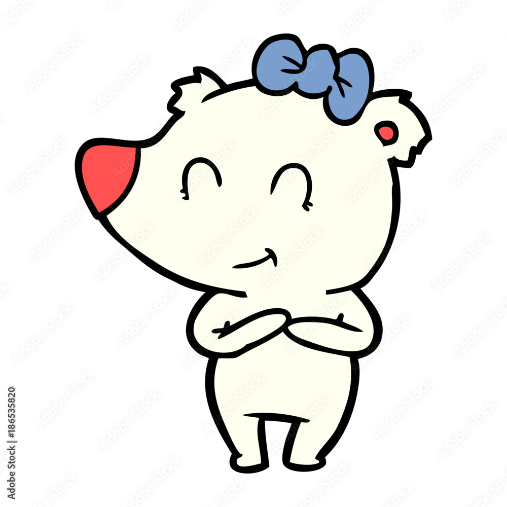 polar bear cartoon polar bear cartoon