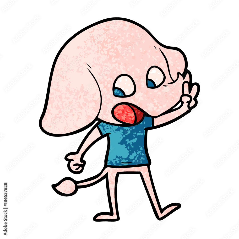 cute cartoon elephant