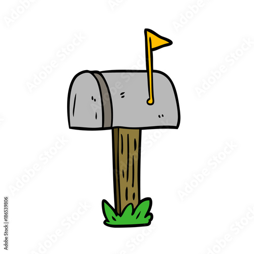 cartoon mailbox