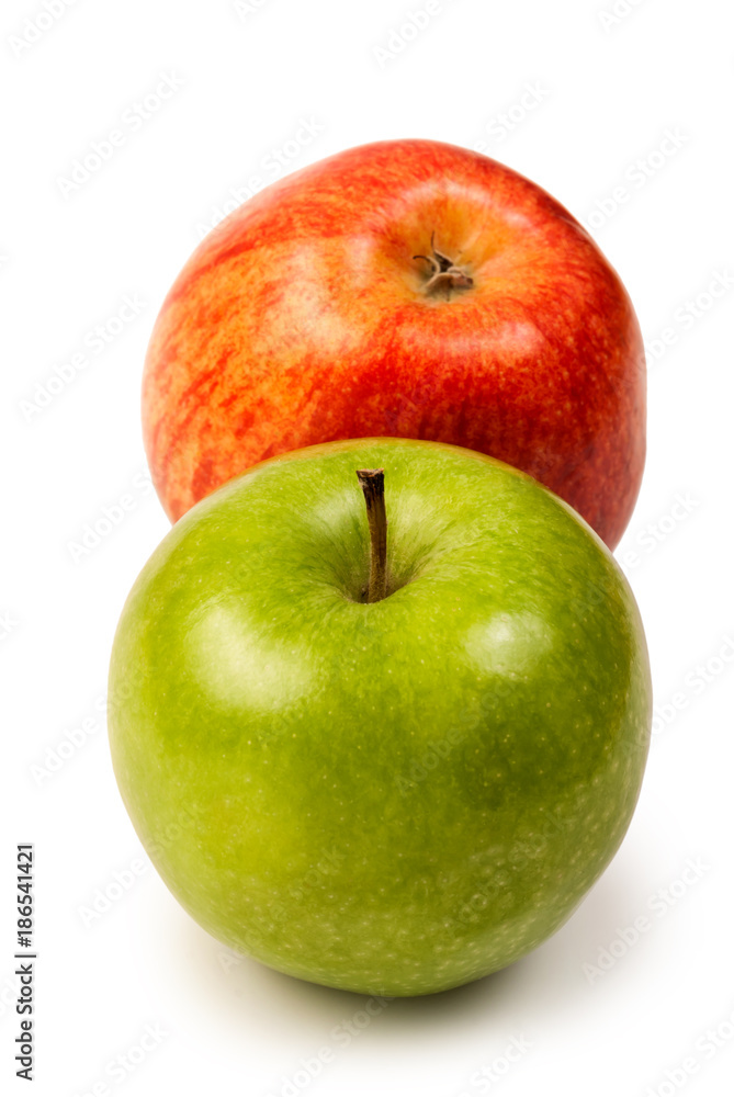 fresh apples organic isolated, Malus domestica. fresh apples organic isolated, Malus domestica.