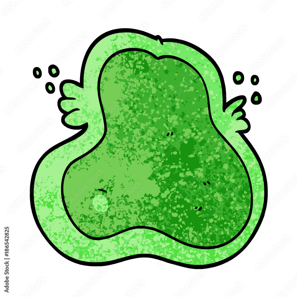 cartoon amoeba Stock Vector | Adobe Stock