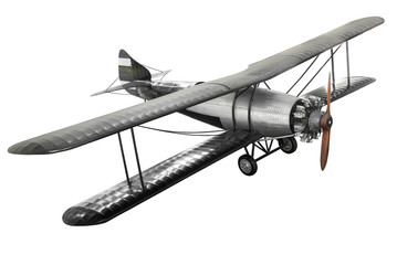 Acrylglasbilder Alte Flugzeuge Antikes Kampfflugzeug aus alten Zeiten  © fotoslaz