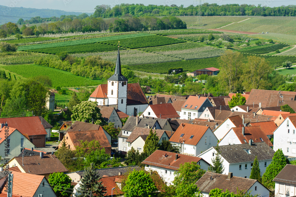 Blick auf Brackenheim-Stockheim