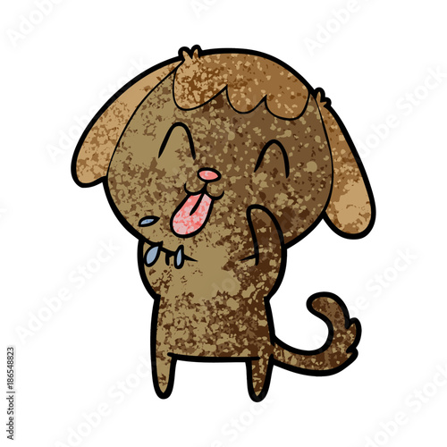 rude dog cartoon