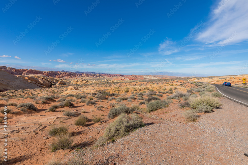 Scenic Valley of Fire Landscape Scenic Valley of Fire Landscape