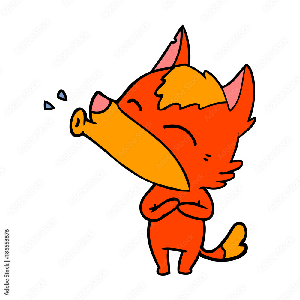 fox cartoon character fox cartoon character