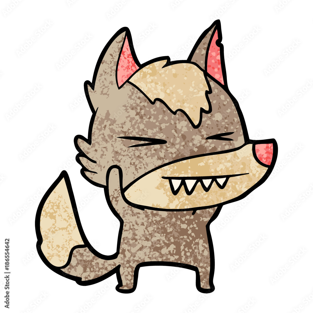 angry wolf cartoon angry wolf cartoon