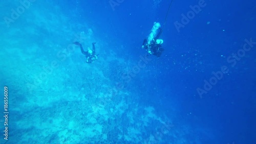 Wallpaper Mural divers and the red sea Torontodigital.ca