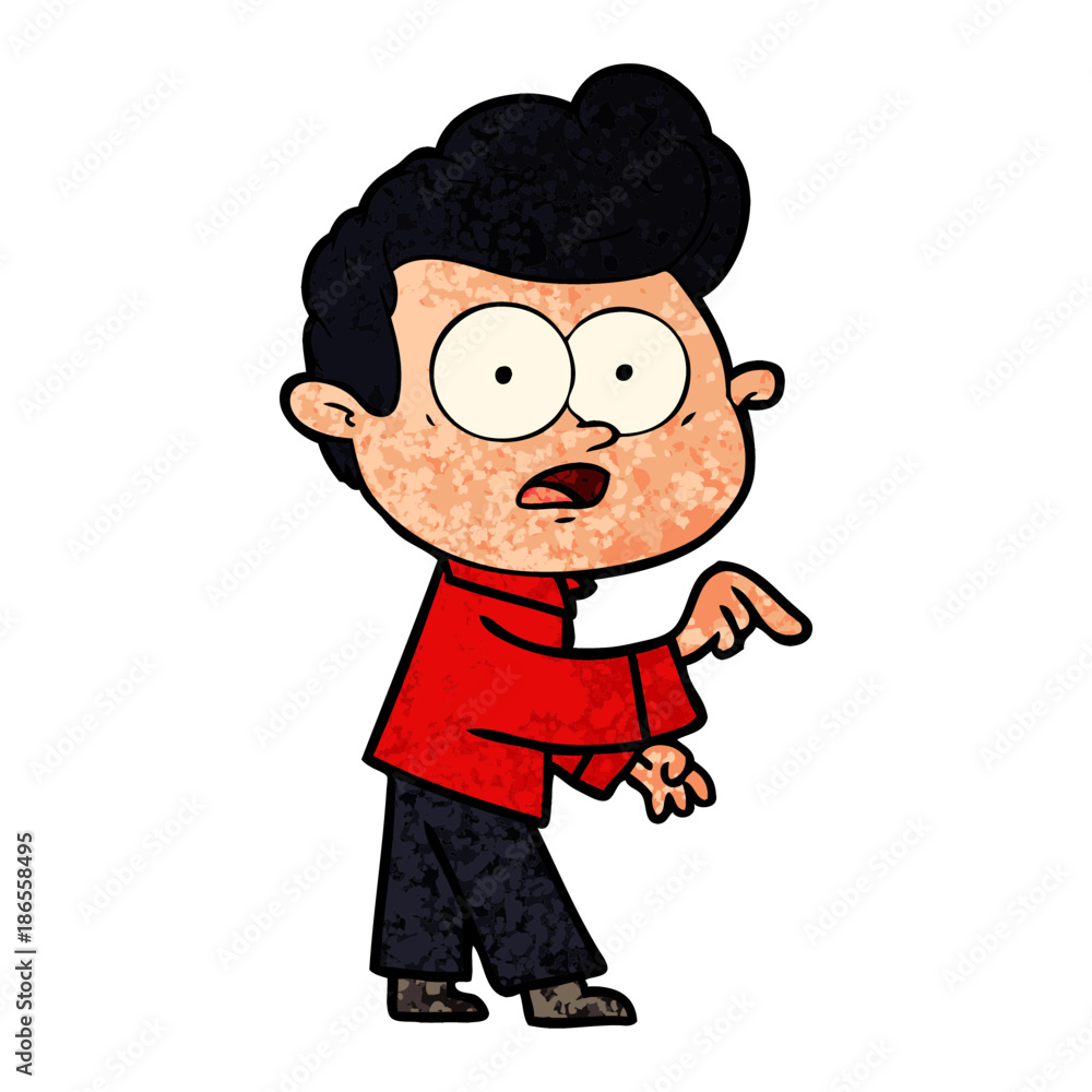 cartoon staring man cartoon staring man