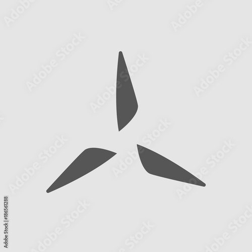 Windmill icon concept