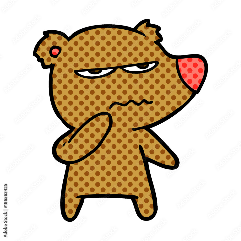 Obraz premium bear cartoon character