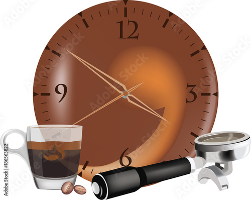  orario del caffè e tazzina
